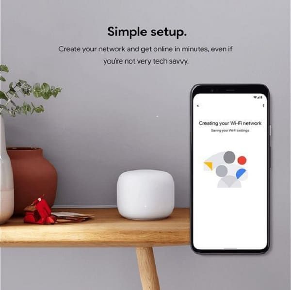 thiết bị Google Nest Wifi cho nhà thông minh