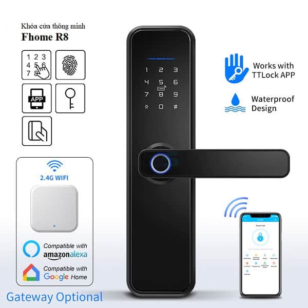 khóa Fhome R8 kết nối thông minh