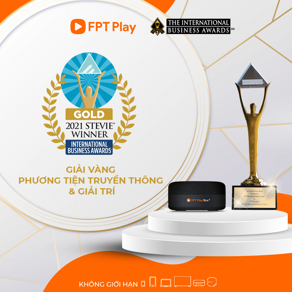 FPT Play Box S - Stevie Award 2021